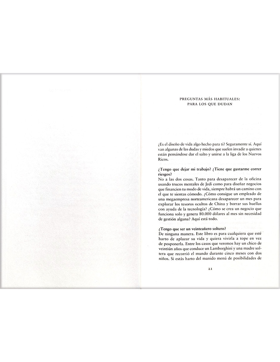 Libro la semana laboral de 4 horas de ferriss timothy 3