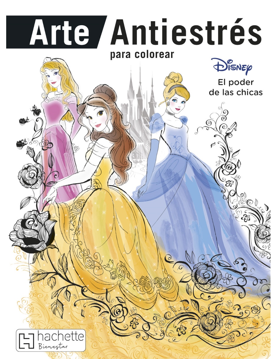 Libro Mini Arte Antiestrés: El poder de las chicas de Ediciones Larousse México