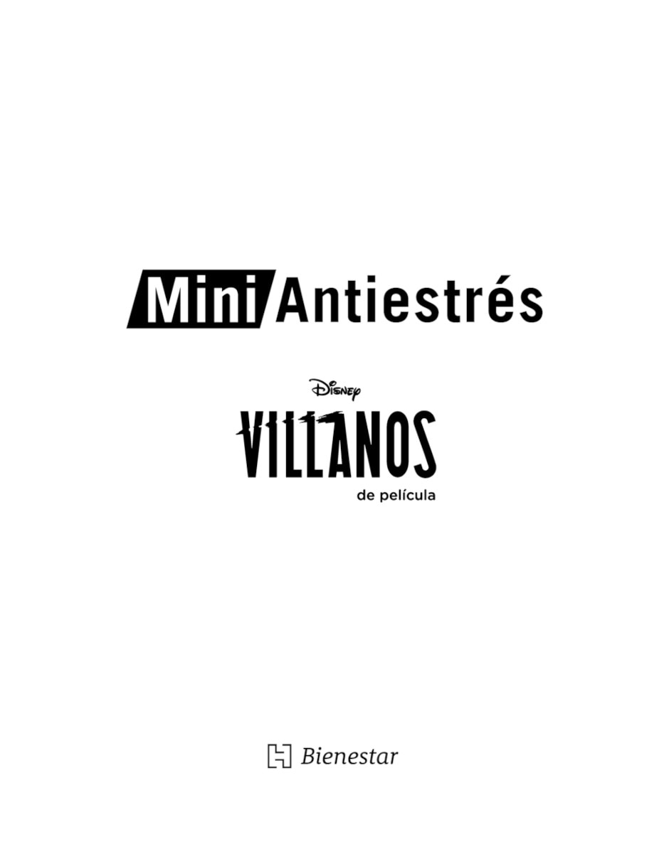 Libro Mini Arte Antiestrés: Villanos de película de Ediciones Larousse México 3
