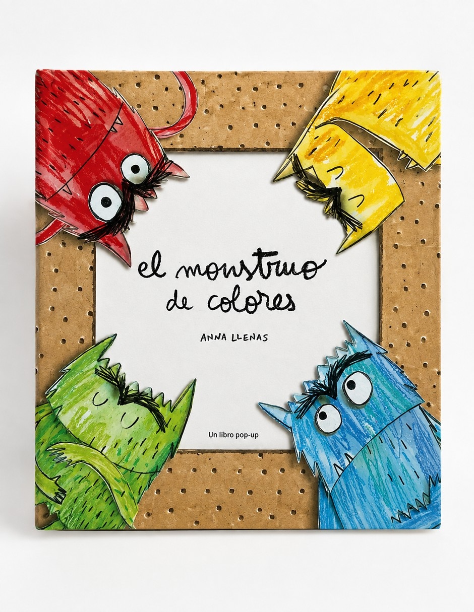 Libro El Monstruo de Colores, Un libro pop-up de Llenas, Anna