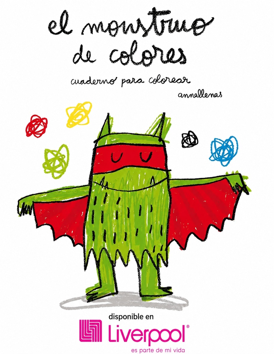 Libro Monstruo De Colores de Anna Llenas