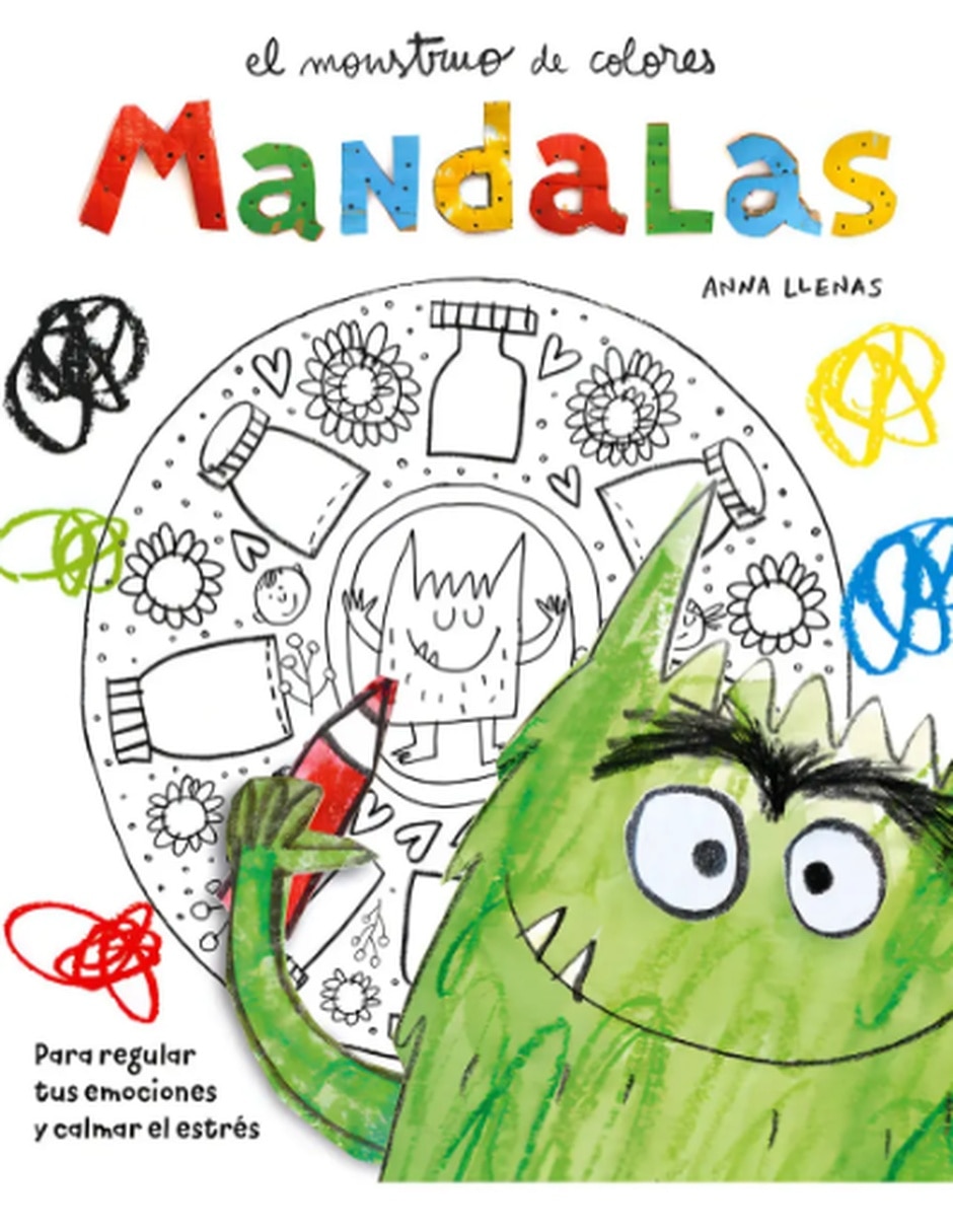 Libro El Monstruo De Colores- Mandalas de Llenas Serra, Anna