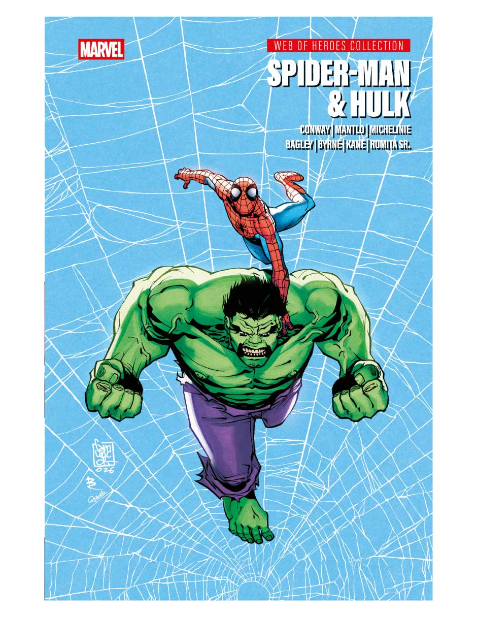 Cómic web of heroes collection spider man & hulk #3