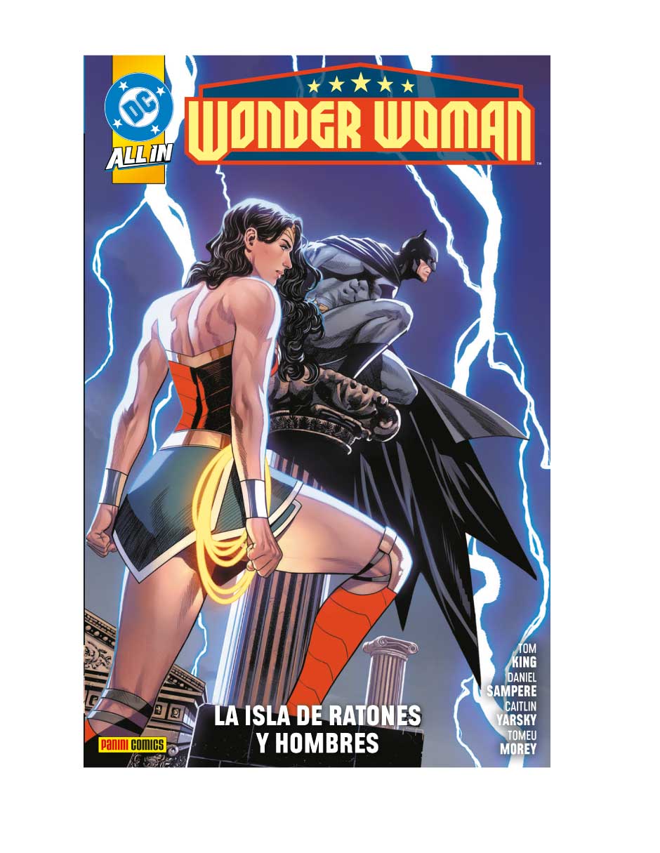 Cómic wonder woman vol.05 la isla de ratones y hombres