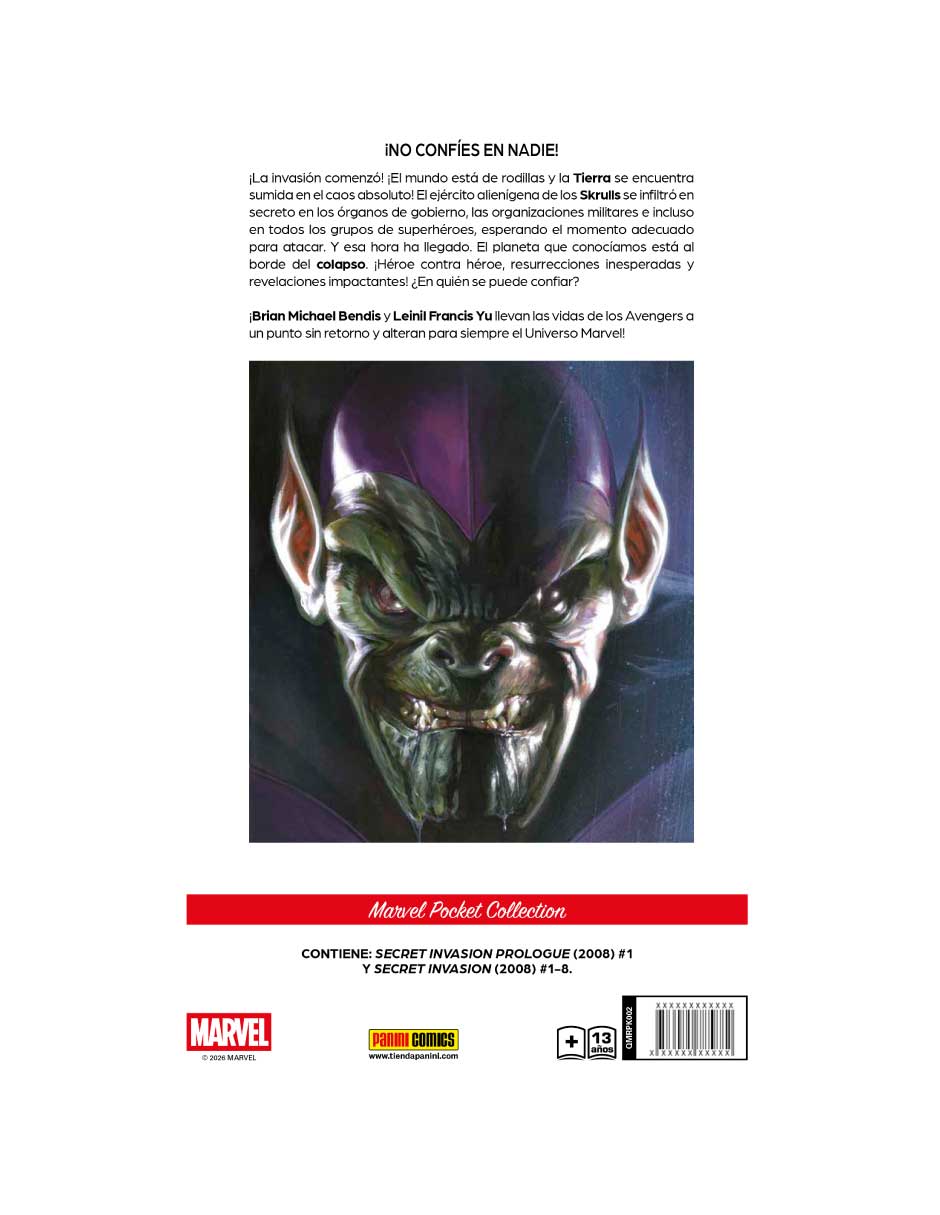 Cómic secret invasion (marvel pocket) 2