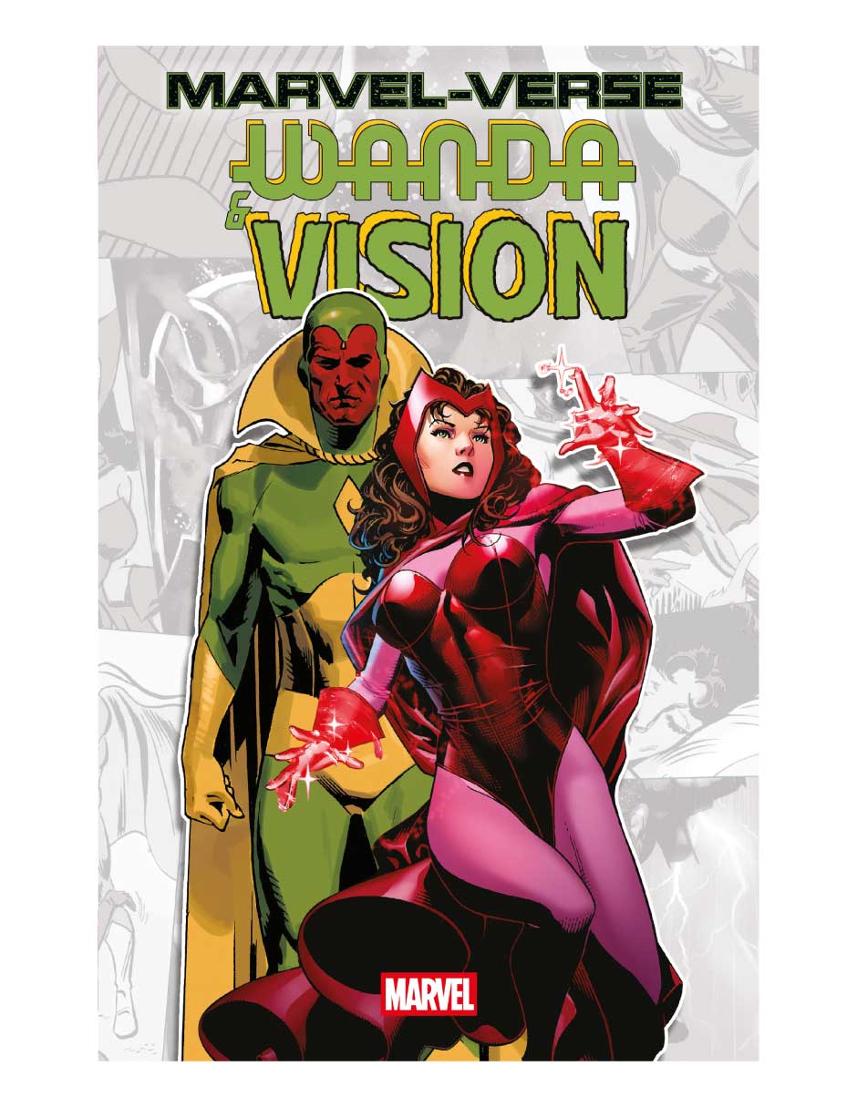 Cómic marvel-verse: wanda & vision