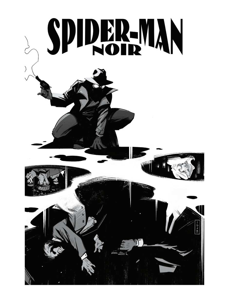 Cómic spider man noir #3 variante