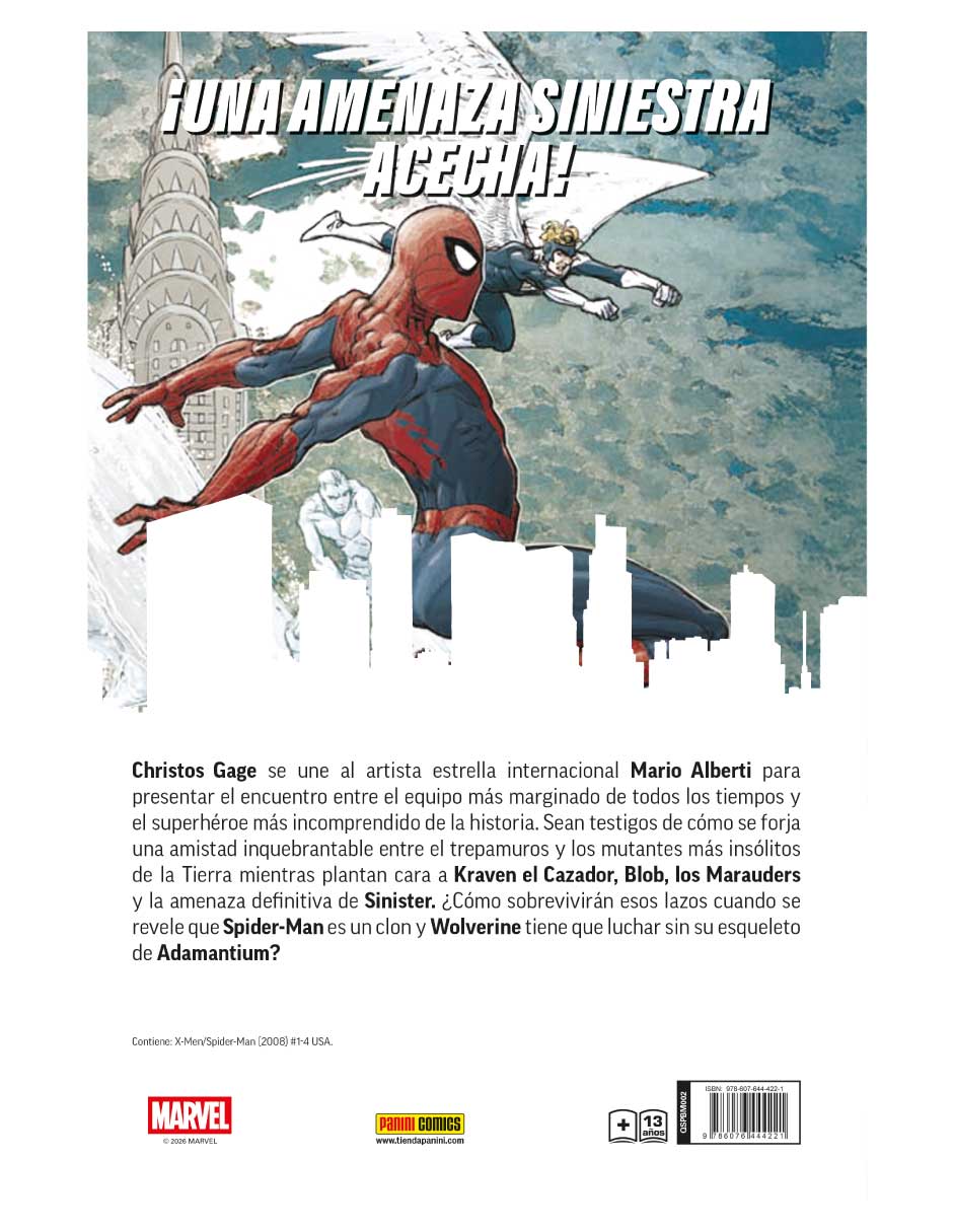 Cómic web of heroes collection spider man & x-men #2 2