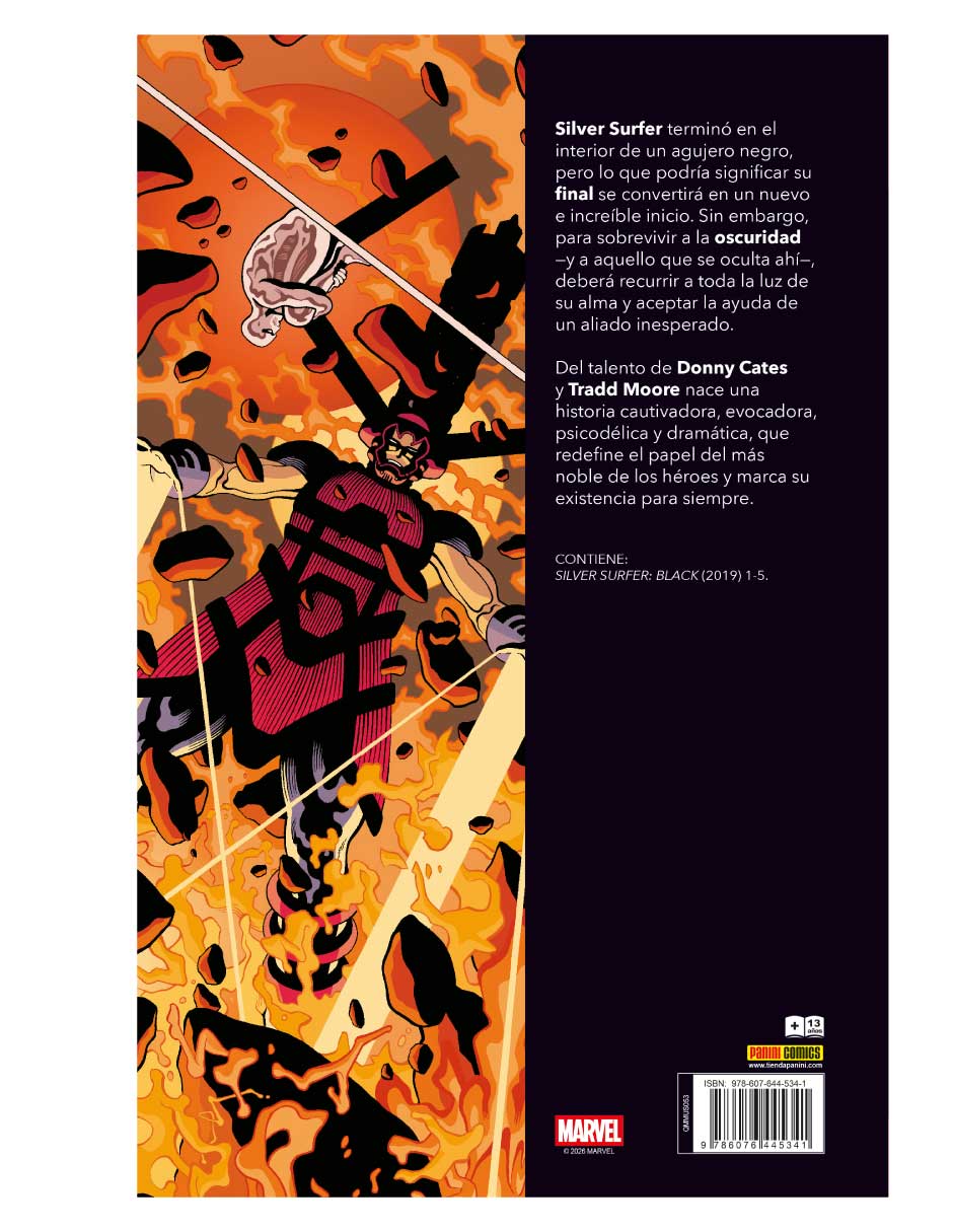 Cómic silver surfer black (marvel must have) 2