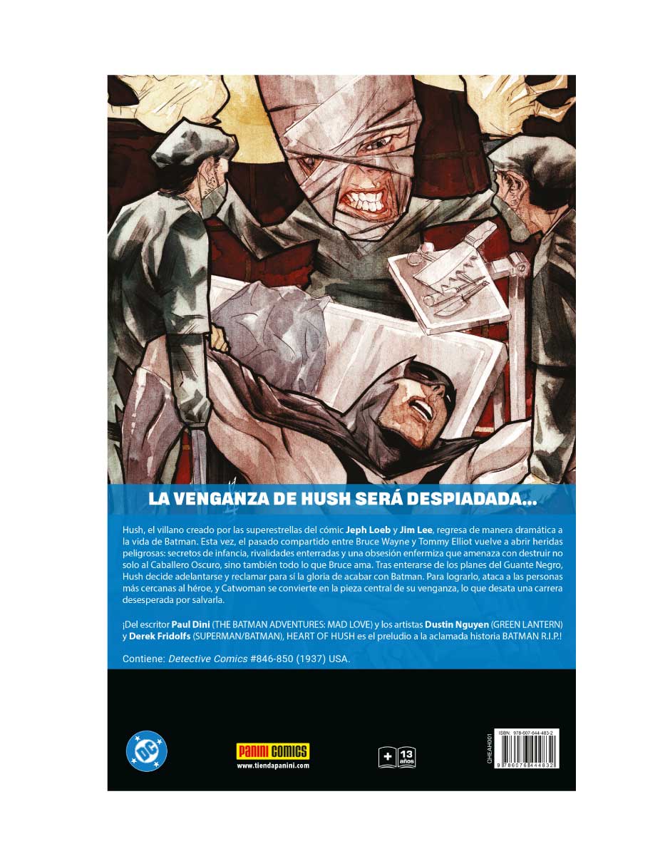 Cómic batman the heart of hush 2