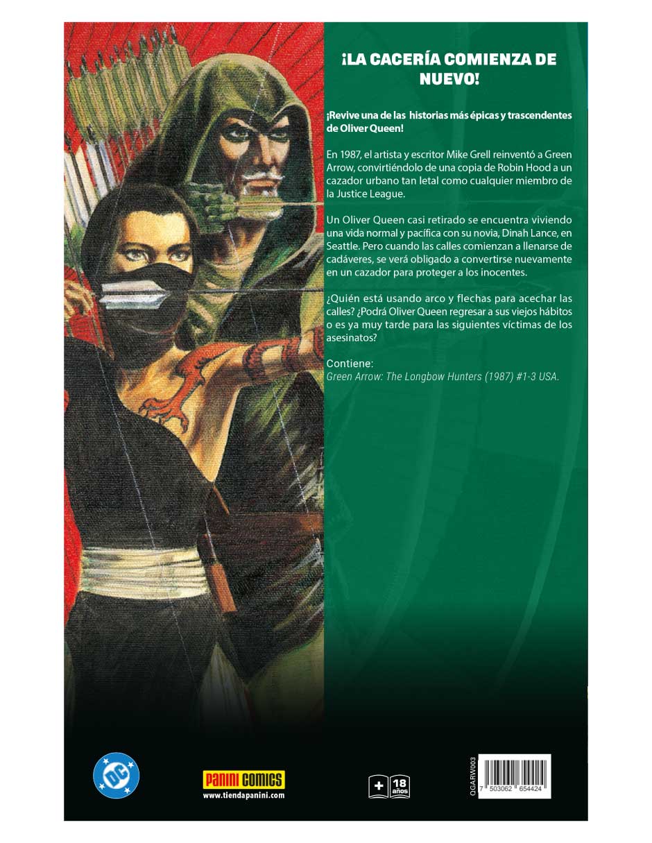 Cómic green arrow the longbow hunters vol.03 2