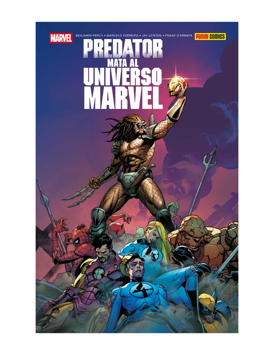 Cómic predator mata al universo marvel