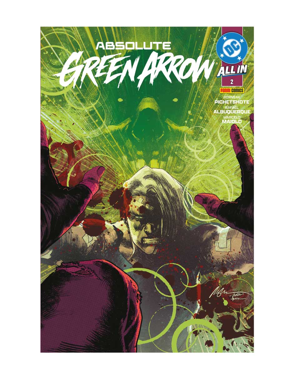 Cómic absolute green arrow #2
