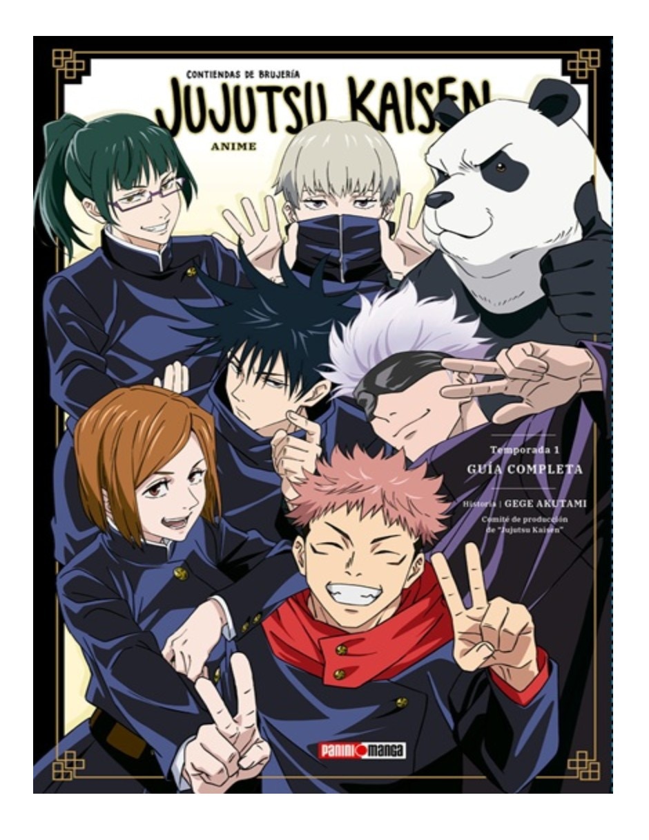Manga jujutsu kaisen anime guía completa temporada 1