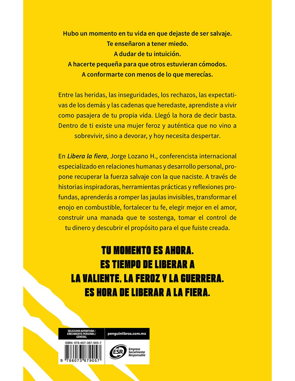 Libro LIBERA LA FIERA de JORGE LOZANO H. 2