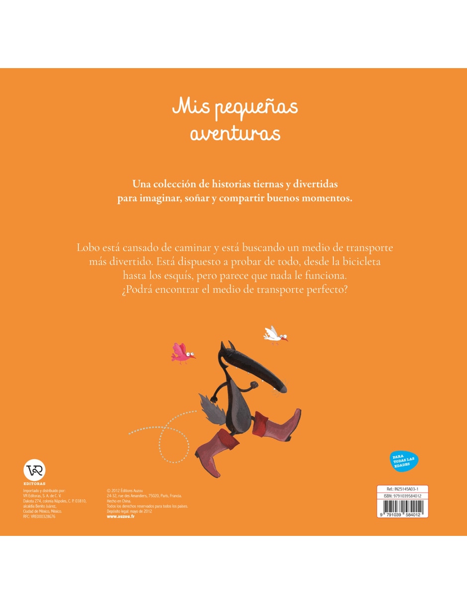 Libro El Lobo Que Ya Quiere Caminar De Lallemand Orianne 3