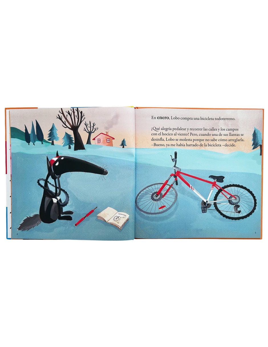 Libro El Lobo Que Ya Quiere Caminar De Lallemand Orianne 4
