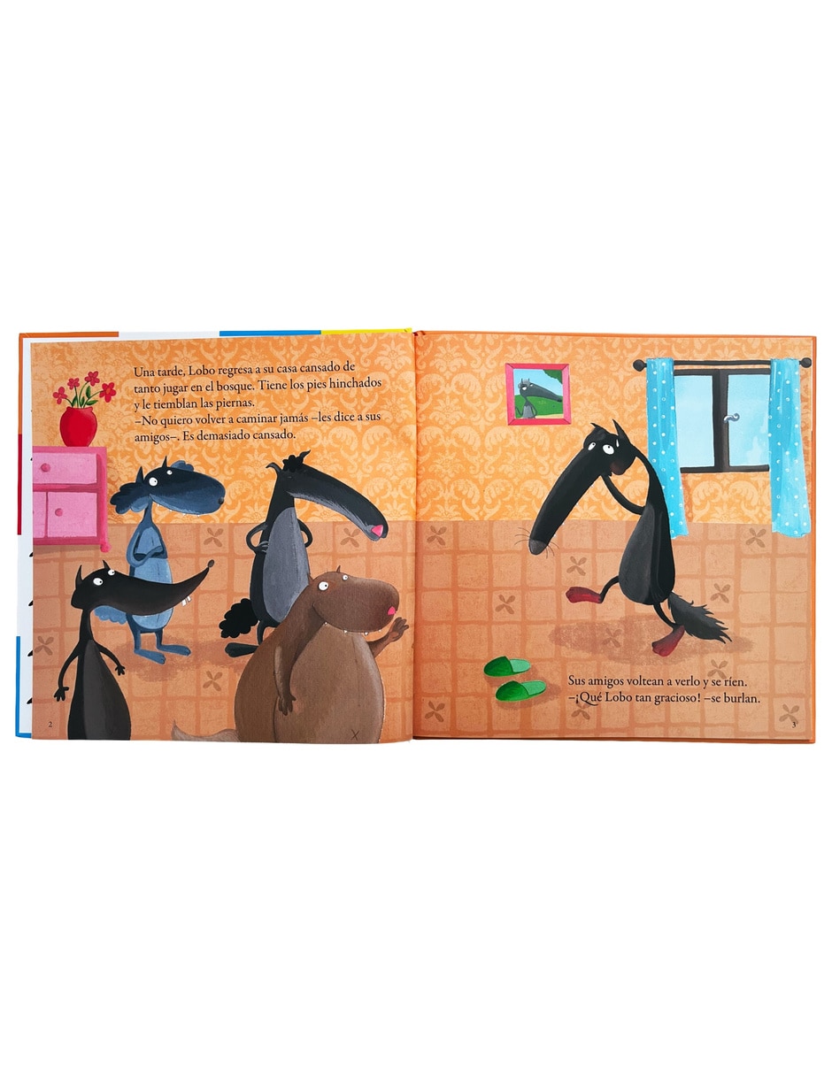 Libro El Lobo Que Ya Quiere Caminar De Lallemand Orianne 2