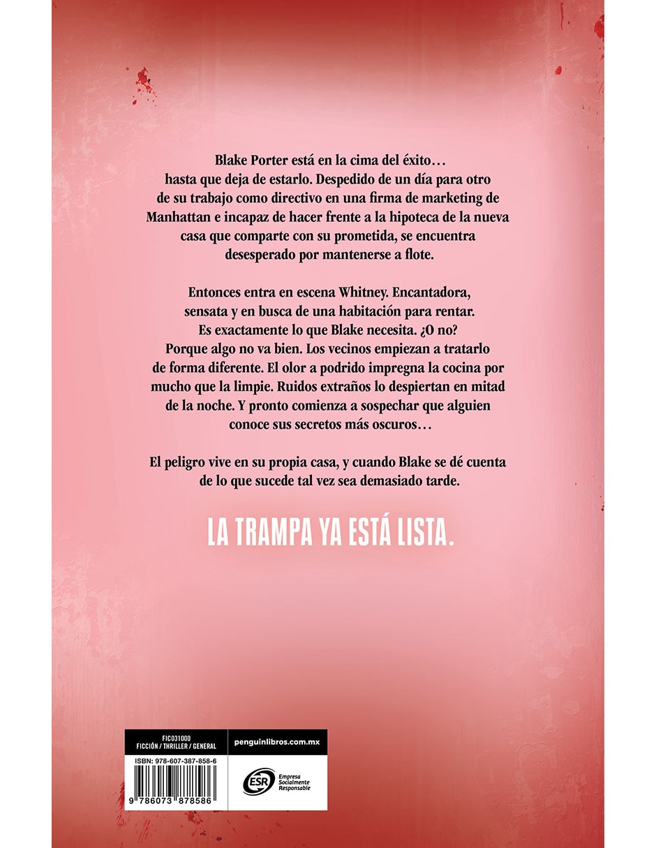Libro LA INQUILINA de FREIDA MCFADDEN 2