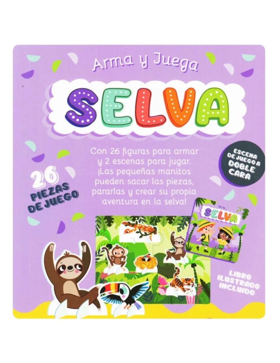 Libro Arma y Juega – Selva de VARIOS 3