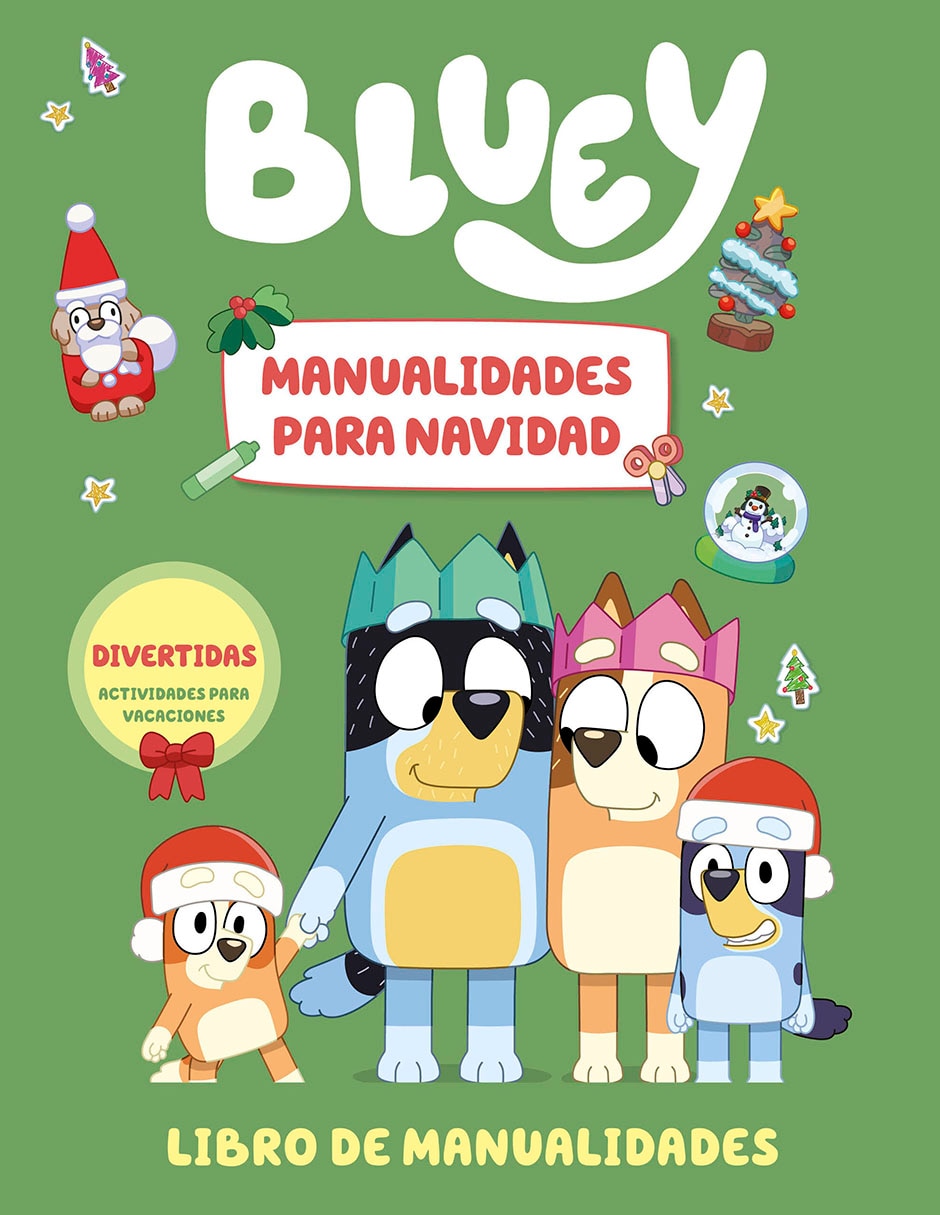Libro MANUALIDADES PARA NAVIDAD de BLUEY