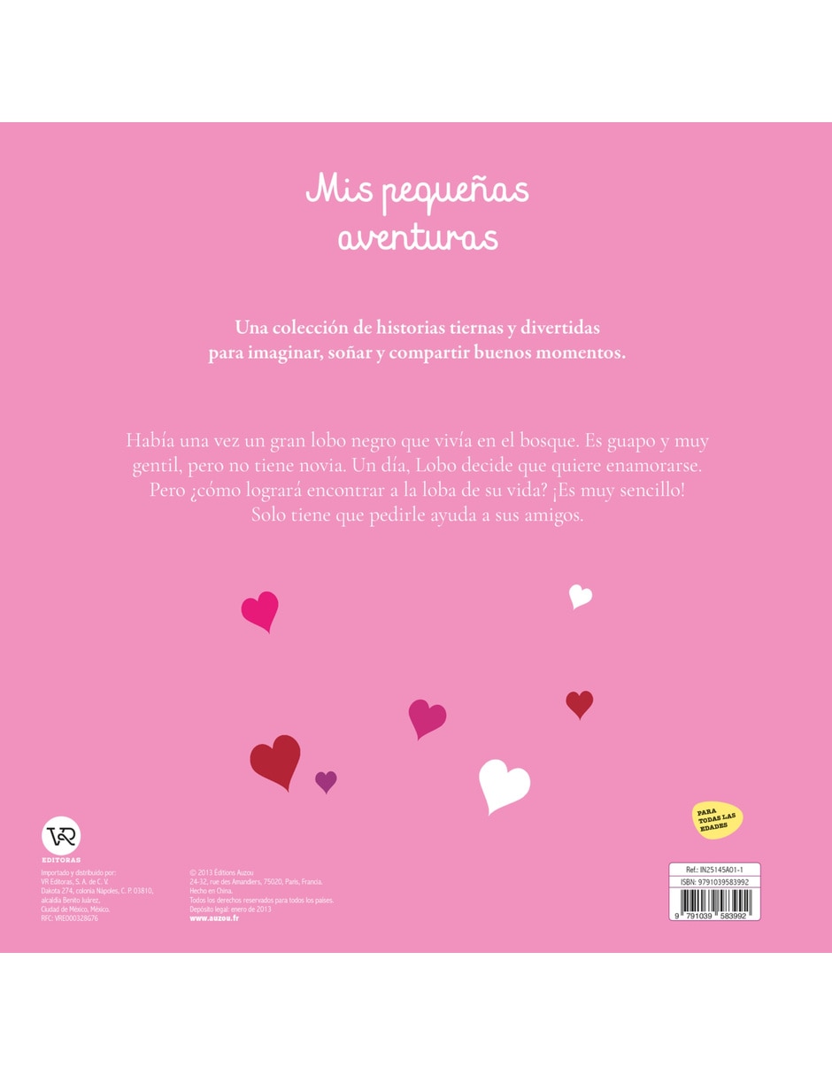 Libro EL LOBO QUE BUSCA EL AMOR de LALLEMAND, ORIANNE 2