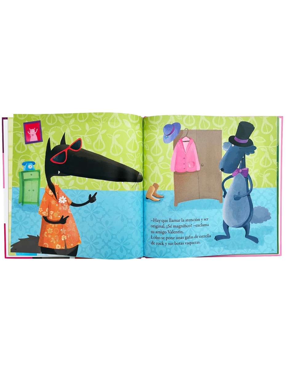 Libro EL LOBO QUE BUSCA EL AMOR de LALLEMAND, ORIANNE 4