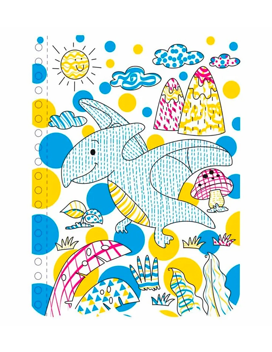 Libro Pintura con Acuarelas – Dinosaurios de VARIOS 2