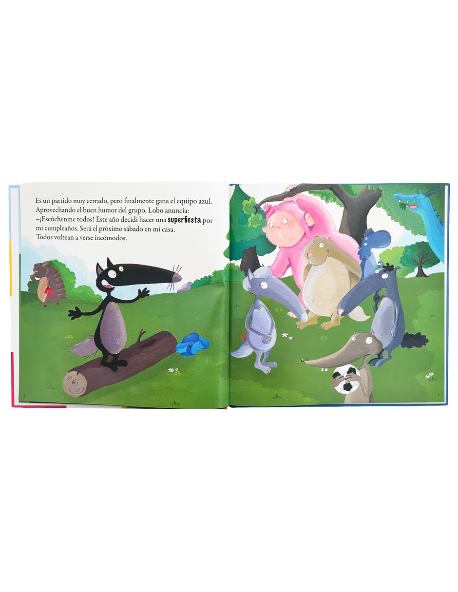 Libro El Lobo Que Celebra Su Cumpleaños De Lallemand Orianne 2