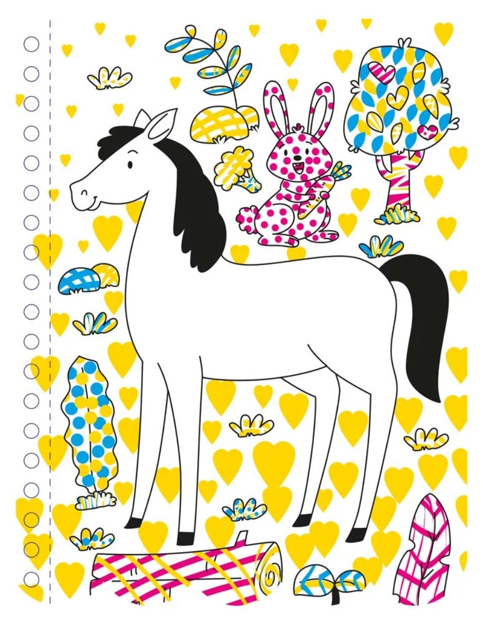 Libro Para Colorear Pintura Con Acuarelas – Granja 3