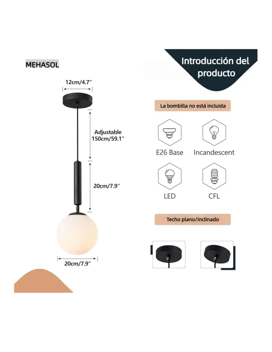Lámpara 3d 4
