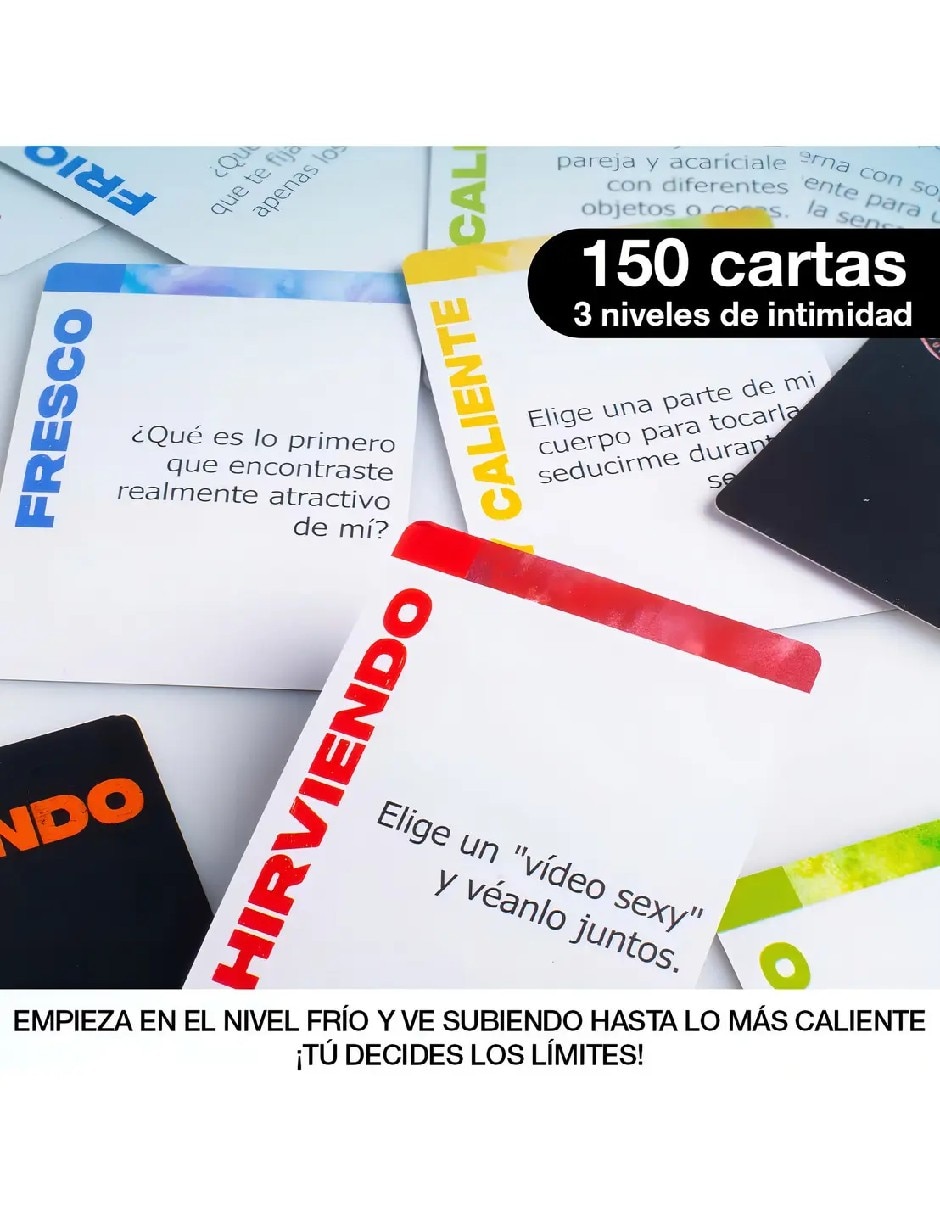 Juego de cartas en pareja spice it up 3