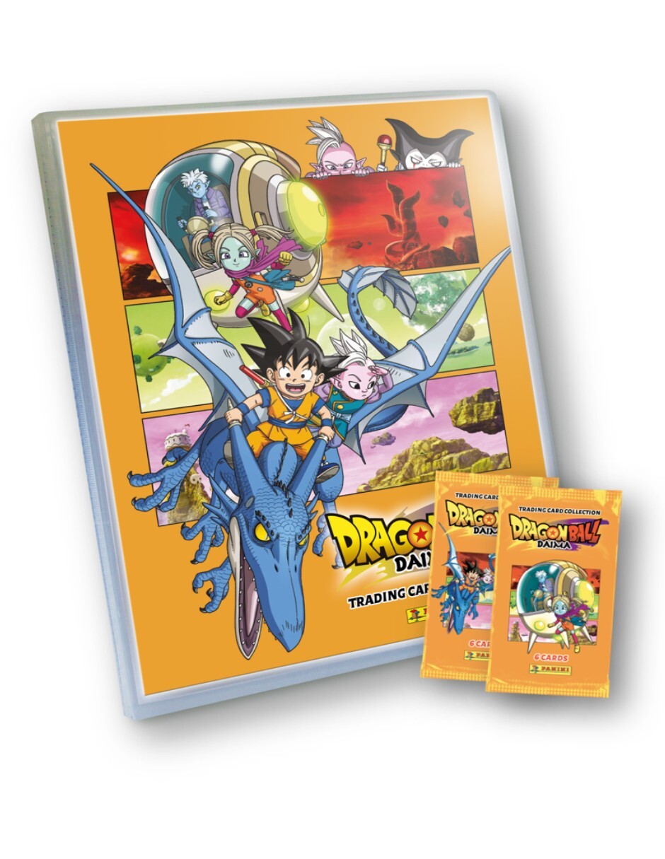 Álbum con estampas de dragon ball