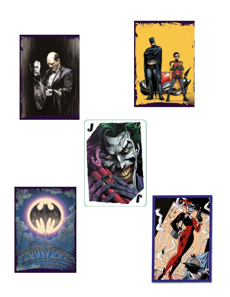 Álbum con estampas de dc comics pasta dura 2