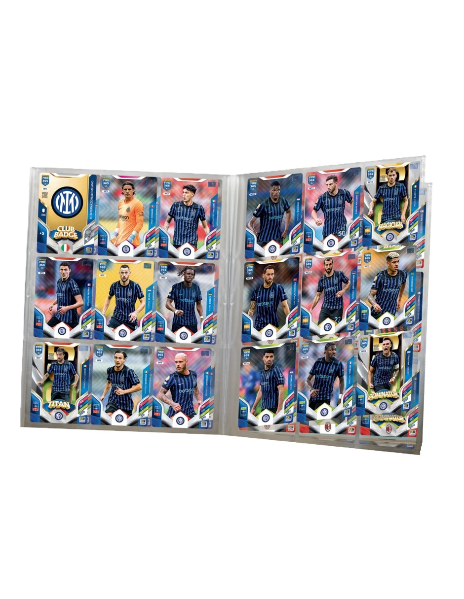 Álbum con estampas de fifa pasta dura 2