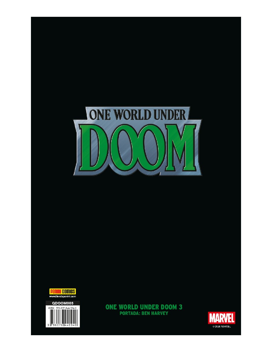 Cómic one world under doom #03 1