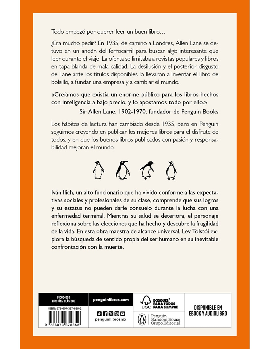 Libro LA MUERTE DE IVÁN ILICH de LEV TOLSTOI 2