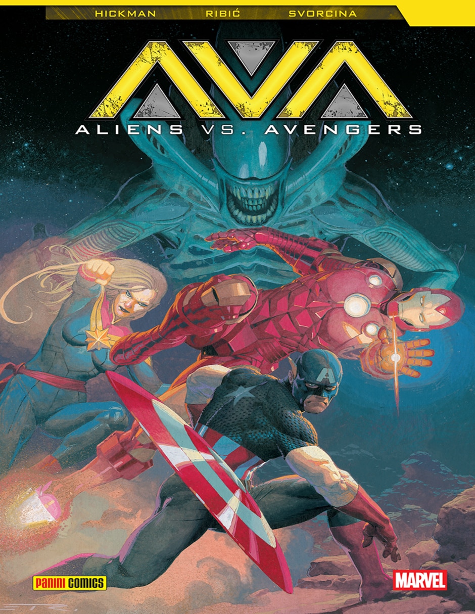 Cómic alien avengers