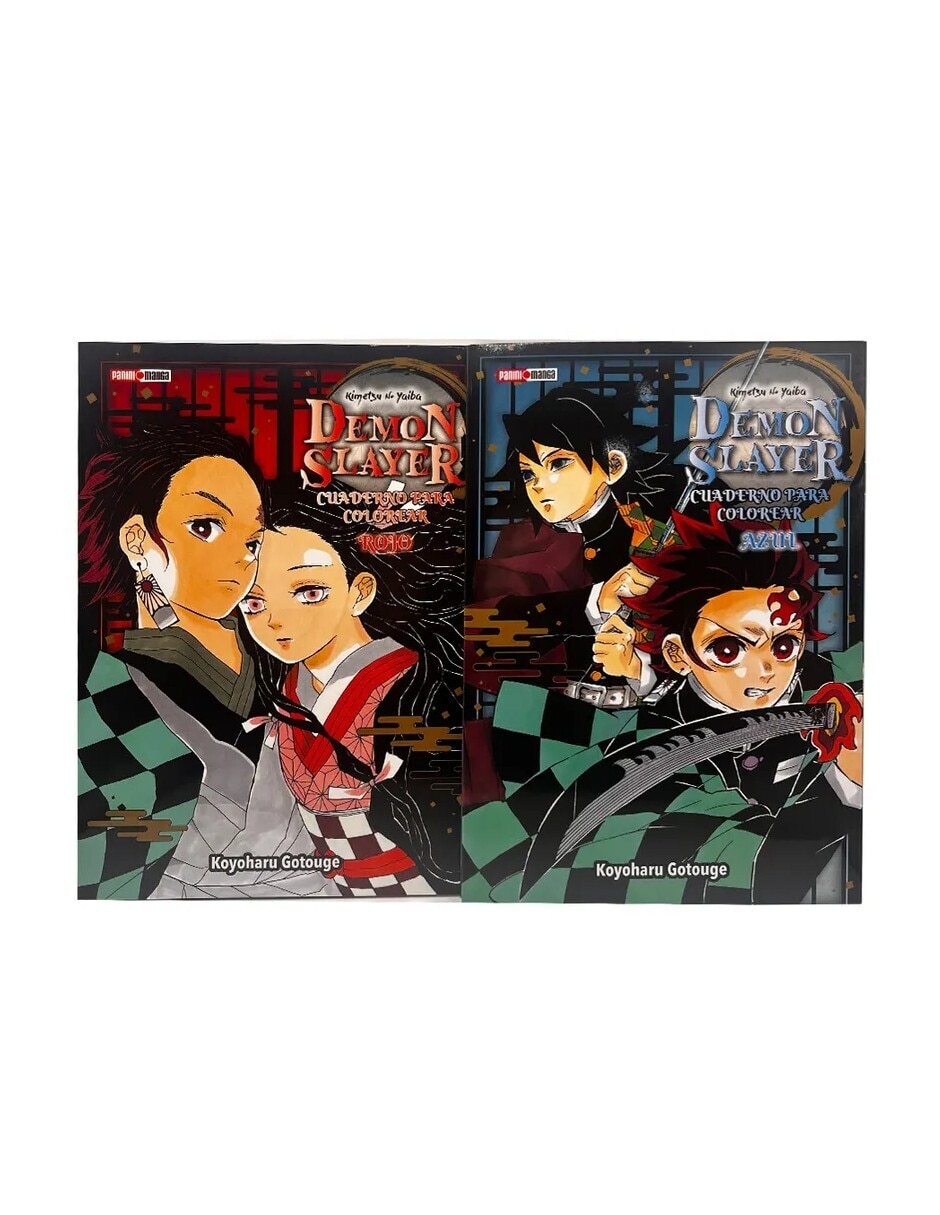 Manga demon slayer - cuaderno para colorear Manga demon slayer - cuaderno para colorear