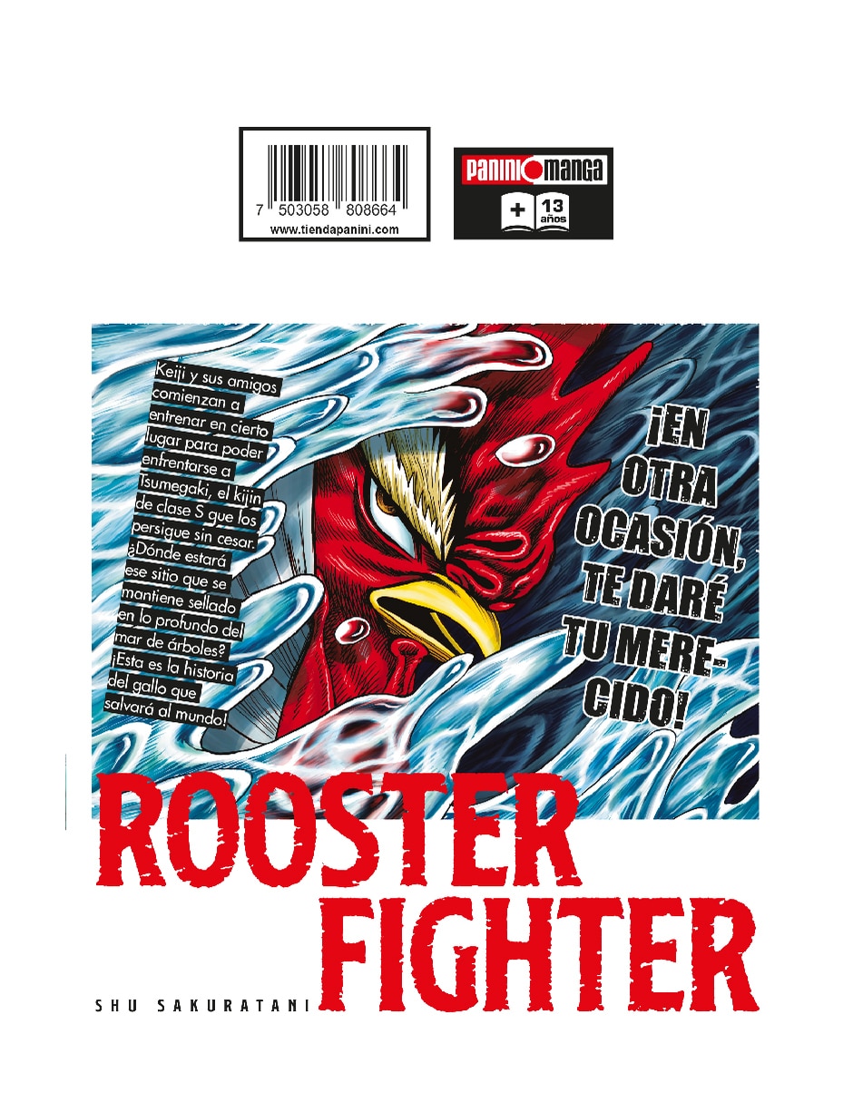Manga rooster fighter n.10 Manga rooster fighter n.10