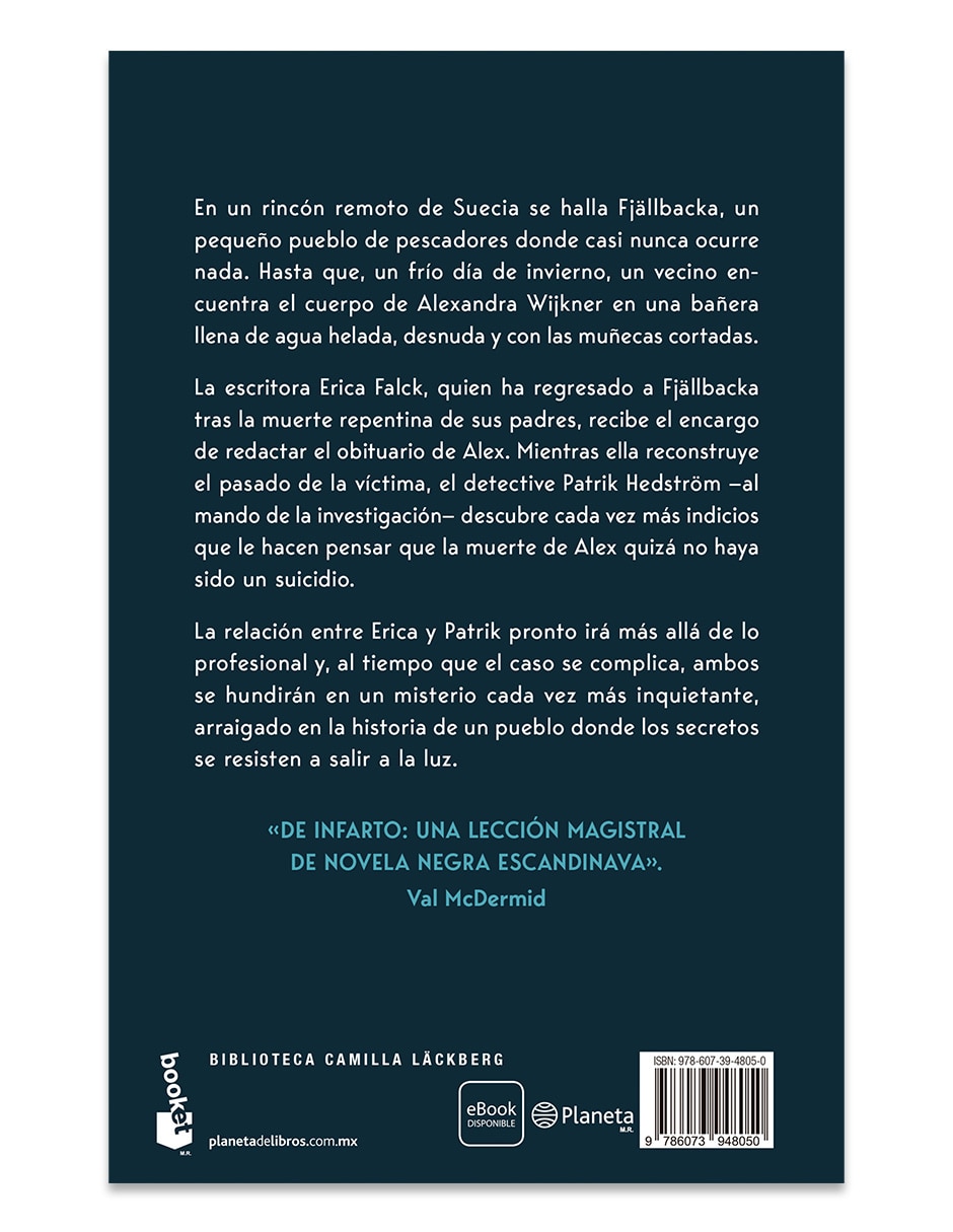 Libro La Princesa De Hielo Los Crímenes De Fj De Camilla Lackberg 2