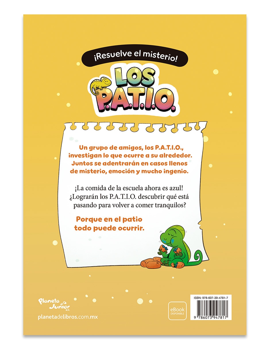 Libro Los Patio 2 El Caso De La Comida Azul De Anna Morato García 2