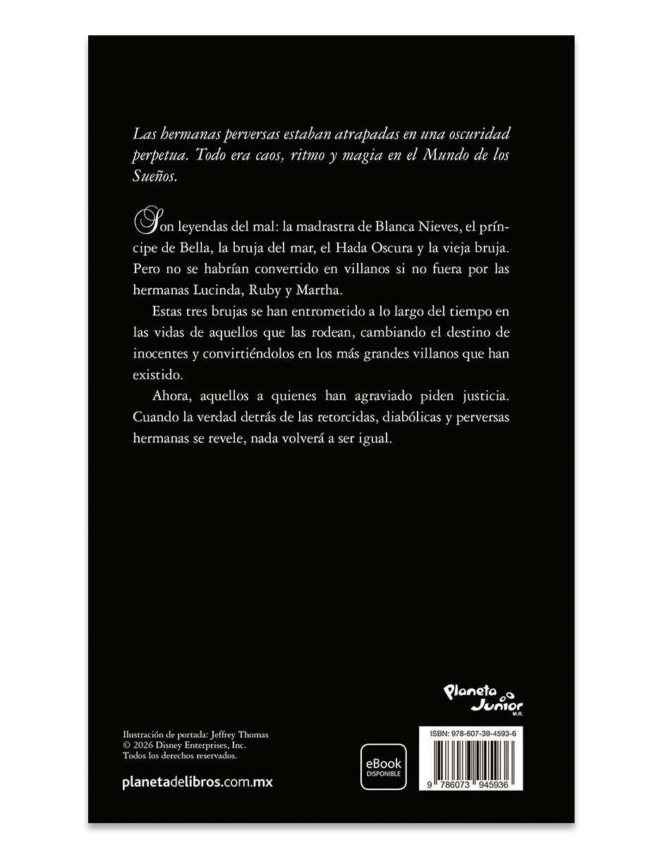Libro TD VILLANOS LAS HERMANAS PERVERSAS de DISNEY 2