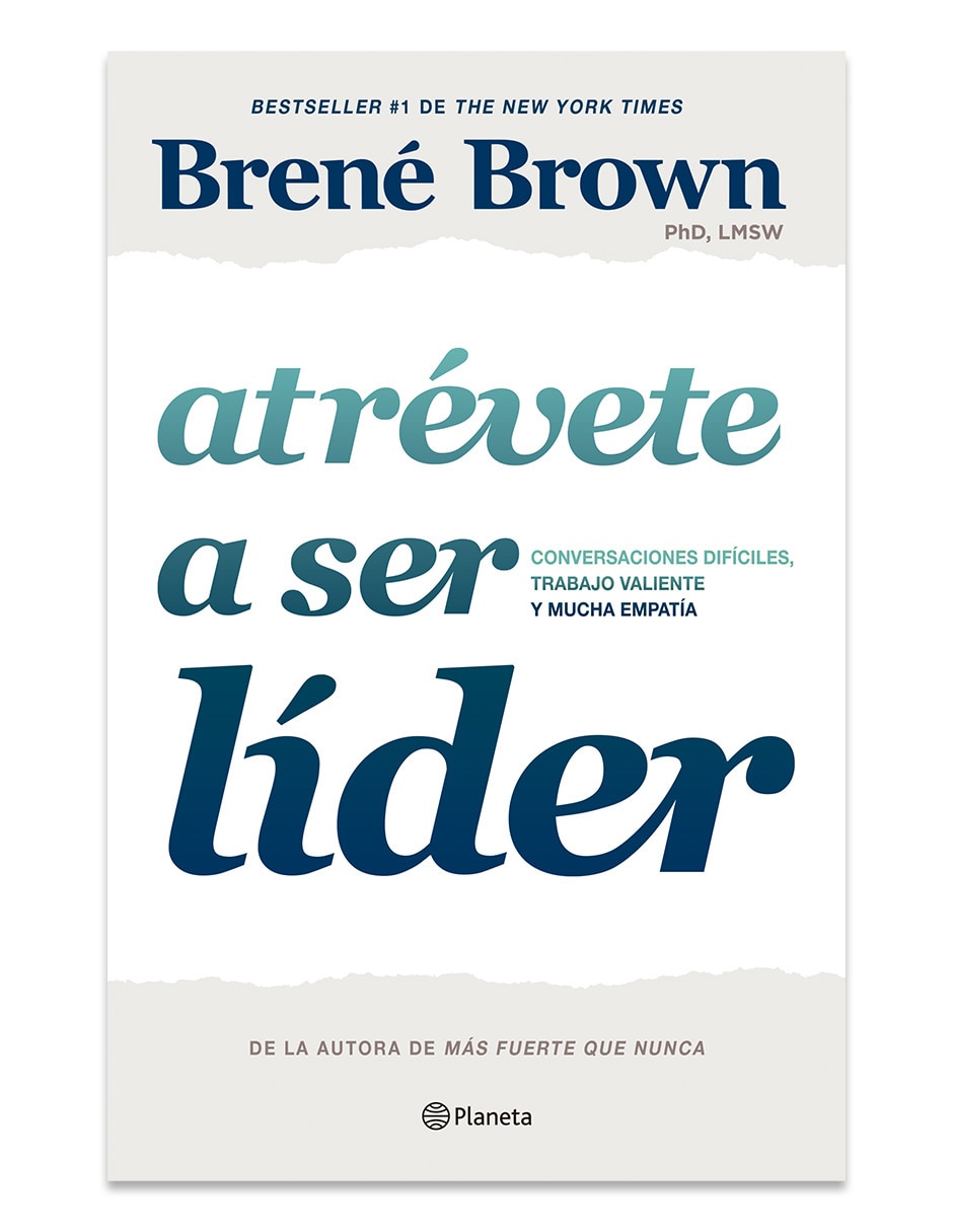 Libro Atrévete A Ser Líder De Brene Brown