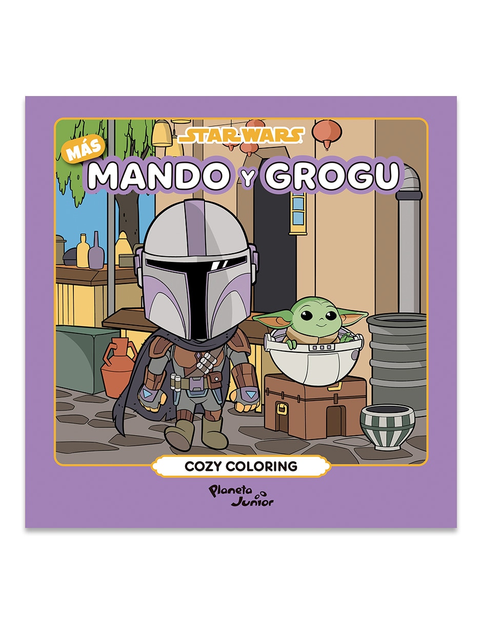 Libro Mando Y Grogu 2 Cozy Coloring De Lucasfilm L