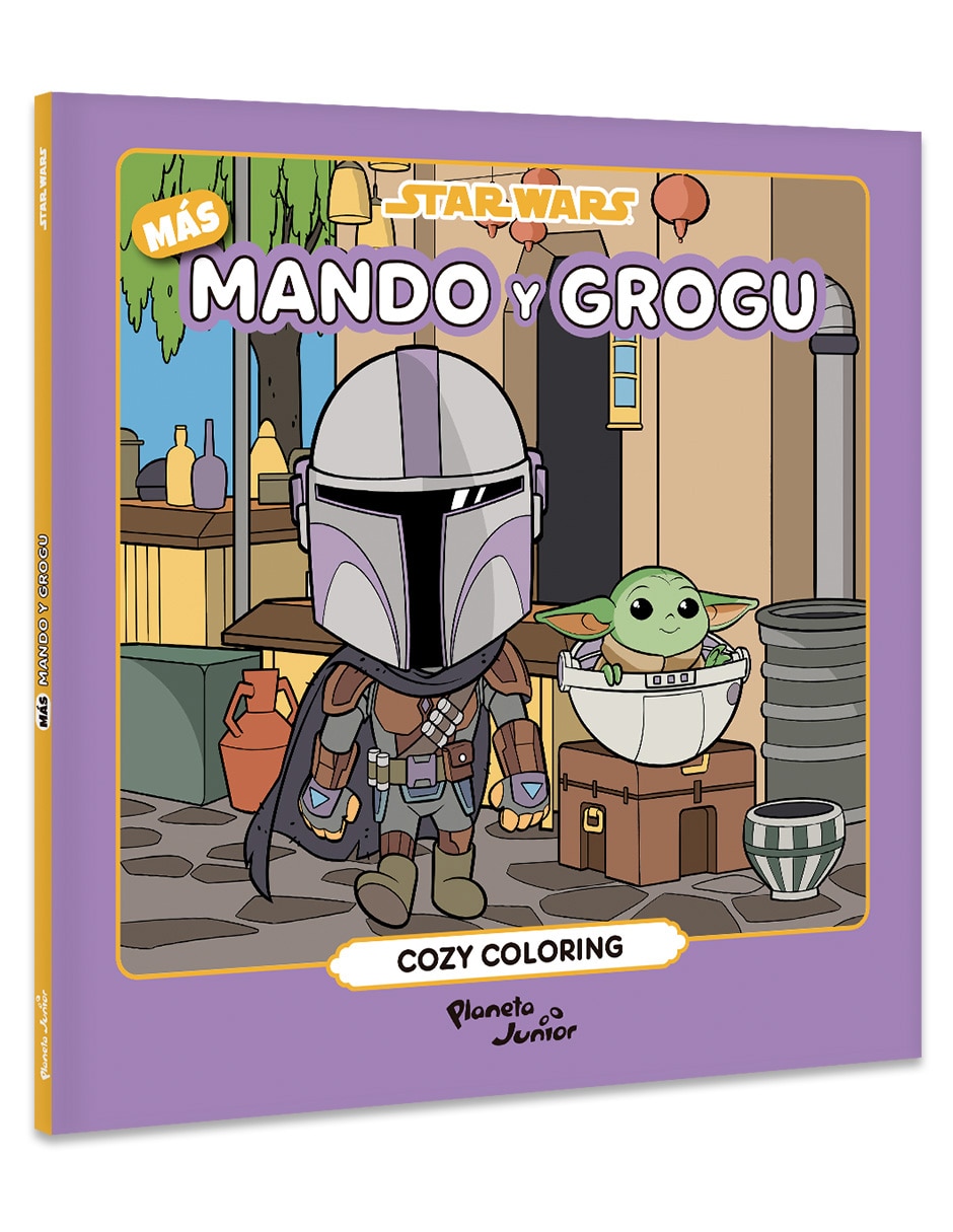 Libro Mando Y Grogu 2 Cozy Coloring De Lucasfilm L