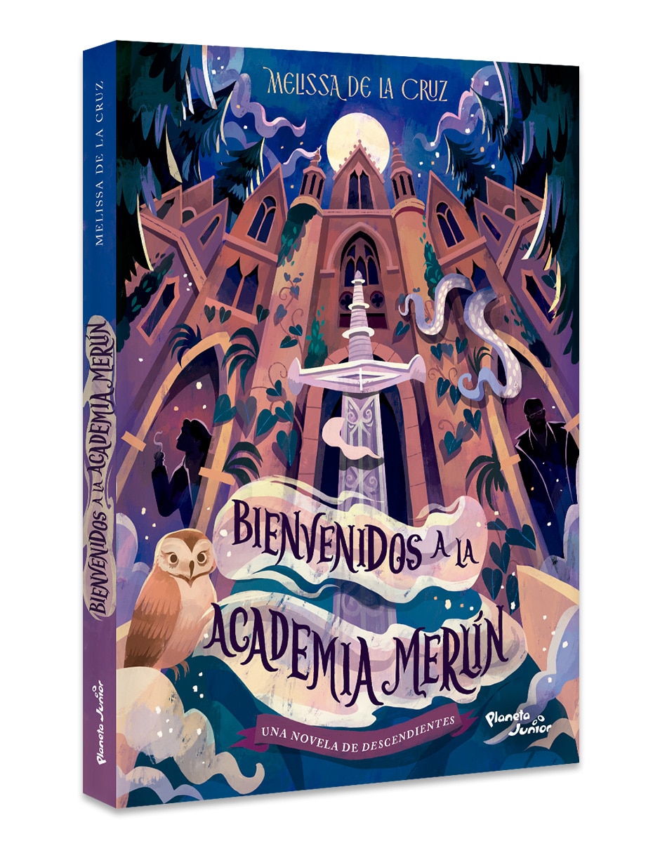 Libro Descendientes Academia Merlin De Disney