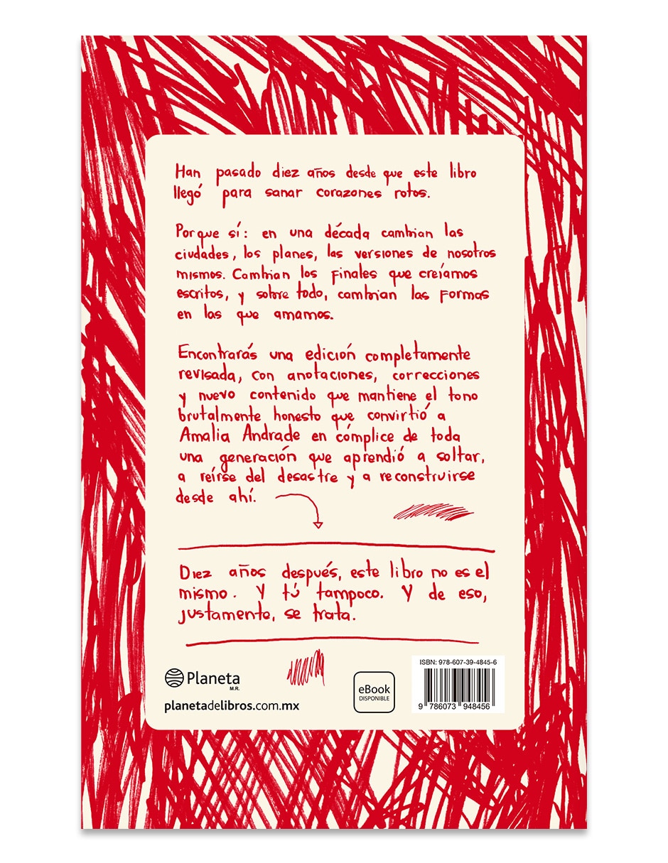 Libro TD ANIV 10 UNO SIEMPRE CAMBIA AL AMOR DE de AMALIA ANDRADE 2