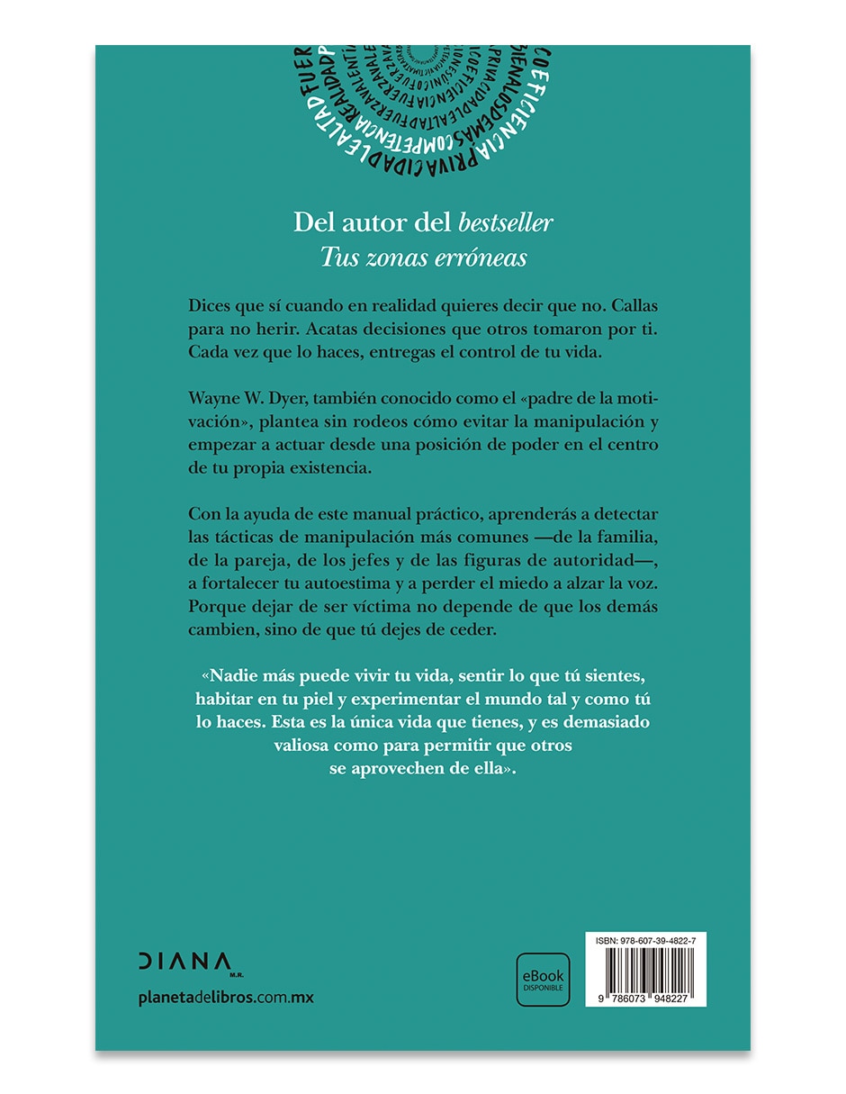 Libro Evita Ser Manipulado De Wayne W Dyer