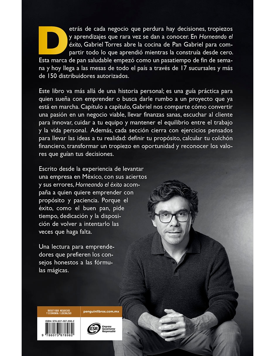 Libro Horneando El Éxito De Gabriel Torres